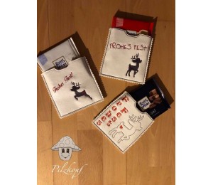 Stickserie - Weihnachts Silhouette 2